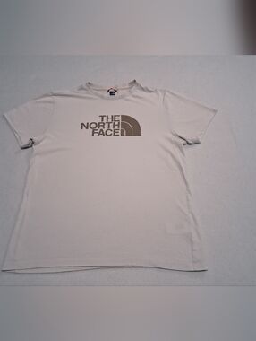 The North Face Men's Logo Tee in Light Gray